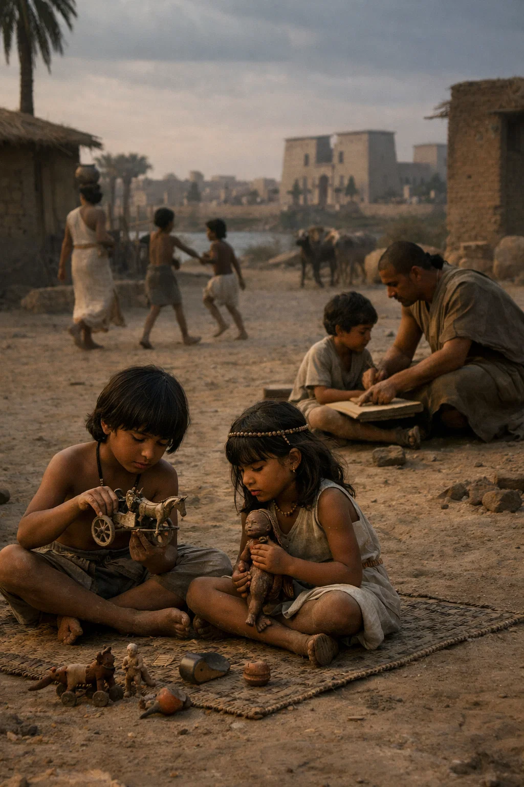 Childhood in Ancient Egypt: Toys, Education, and Work