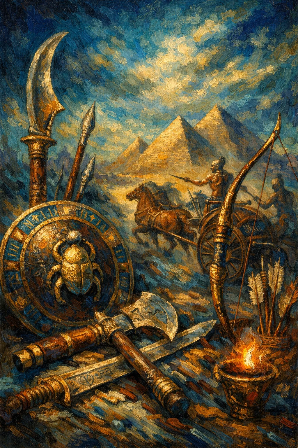 Egyptian Warfare: Weapons, Chariots, and Tactics