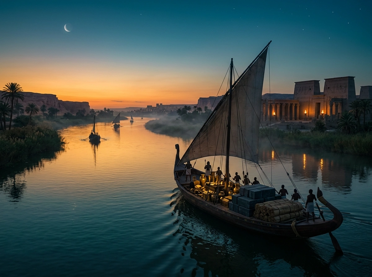 How the Nile Shaped Civilization: Floods, Farming, and Power