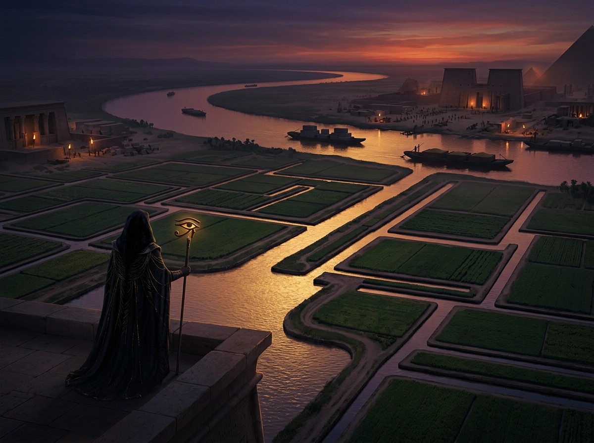 How the Nile Shaped Civilization: Floods, Farming, and Power
