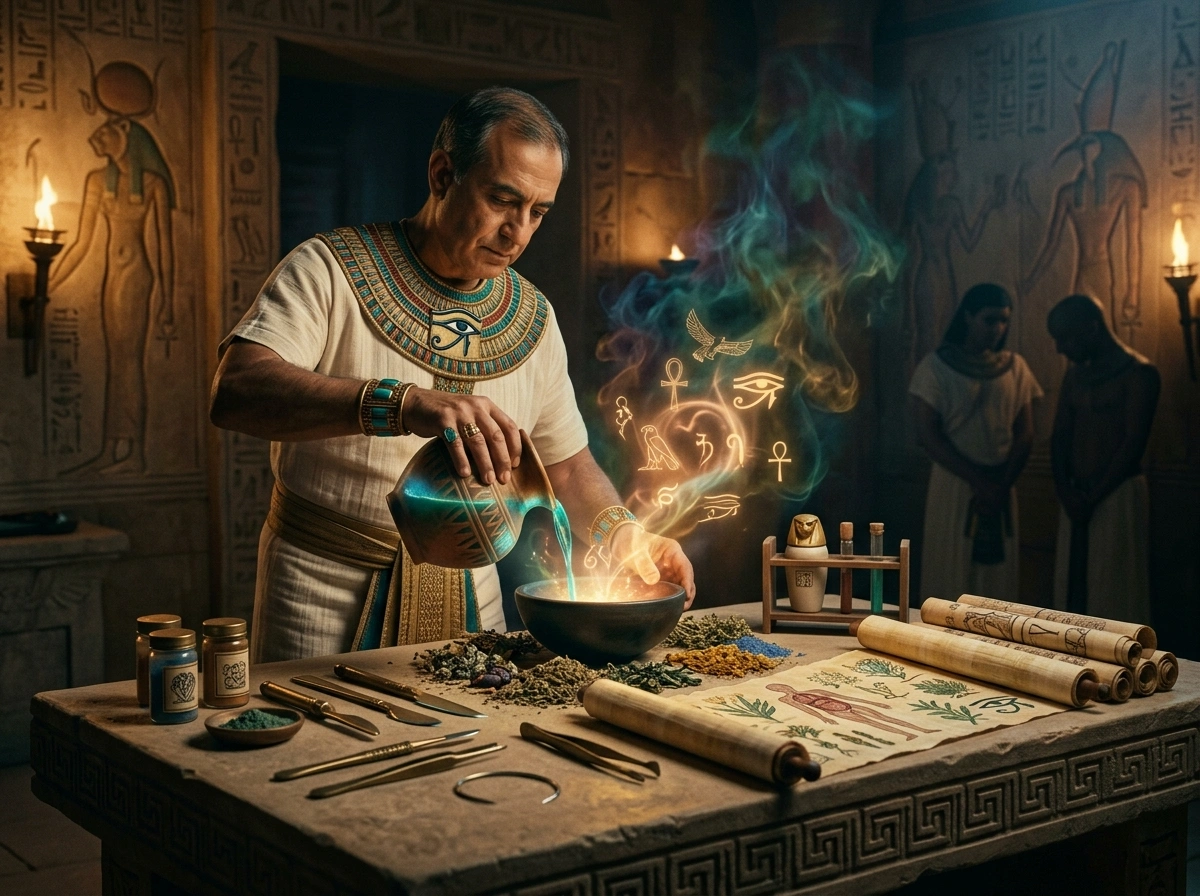 Medicine in Ancient Egypt: Surgery, Herbs, and Doctors