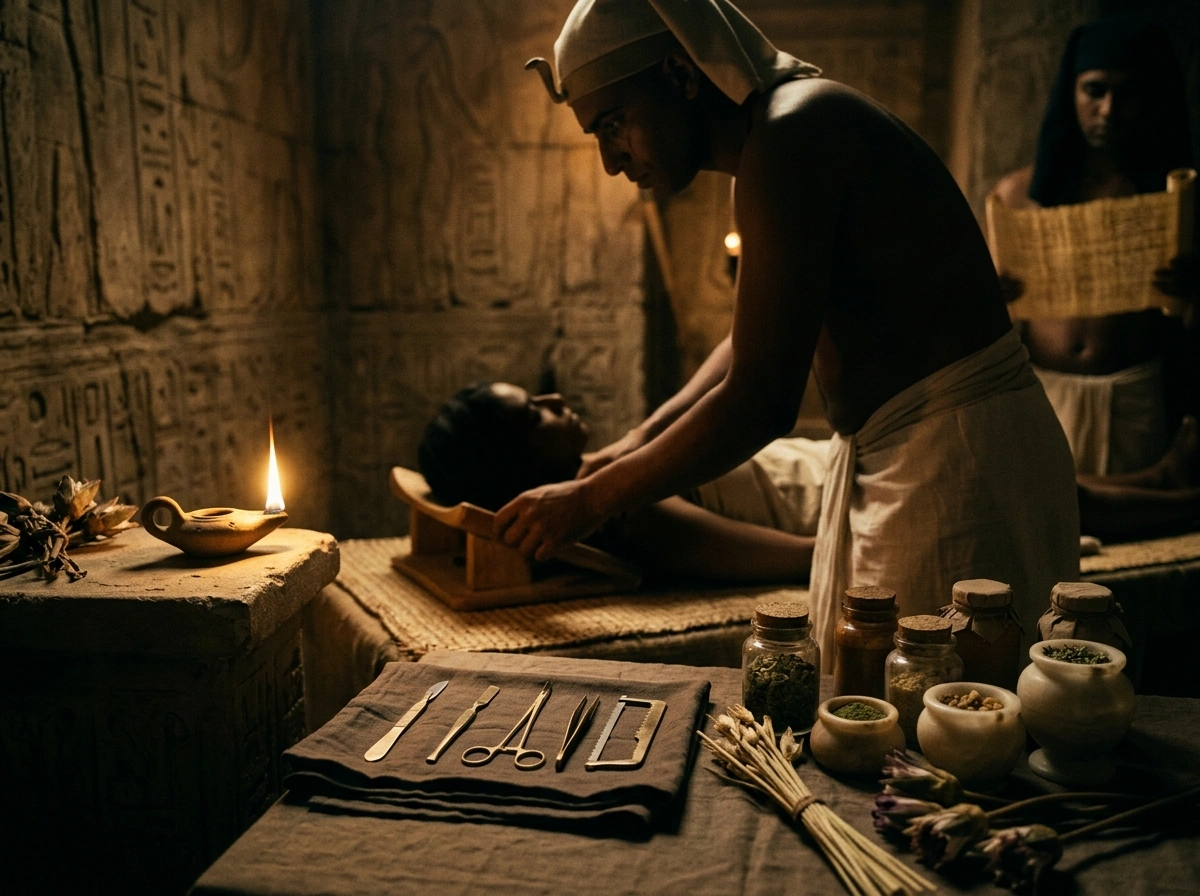 Medicine in Ancient Egypt: Surgery, Herbs, and Doctors